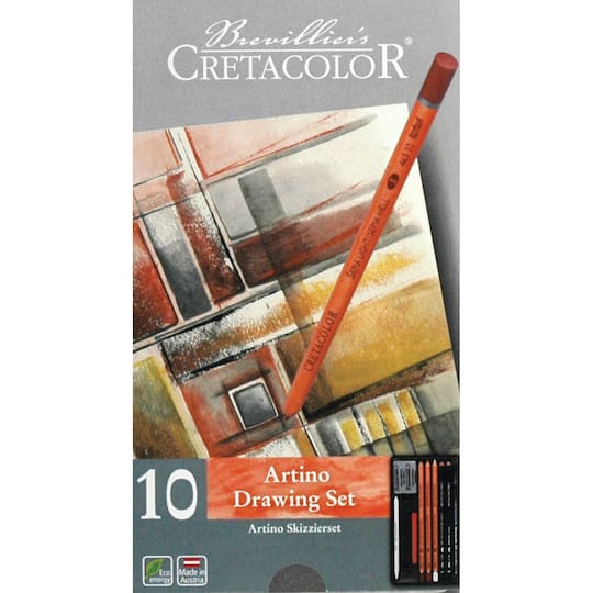 Cretacolor&#xAE; 10 Piece Artino Drawing Set